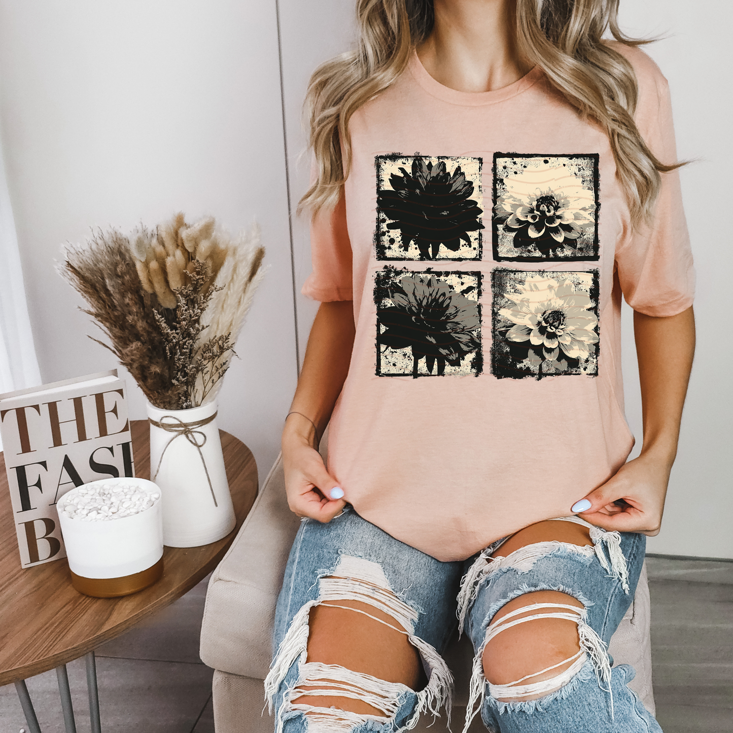 Ink Blot Dahlia