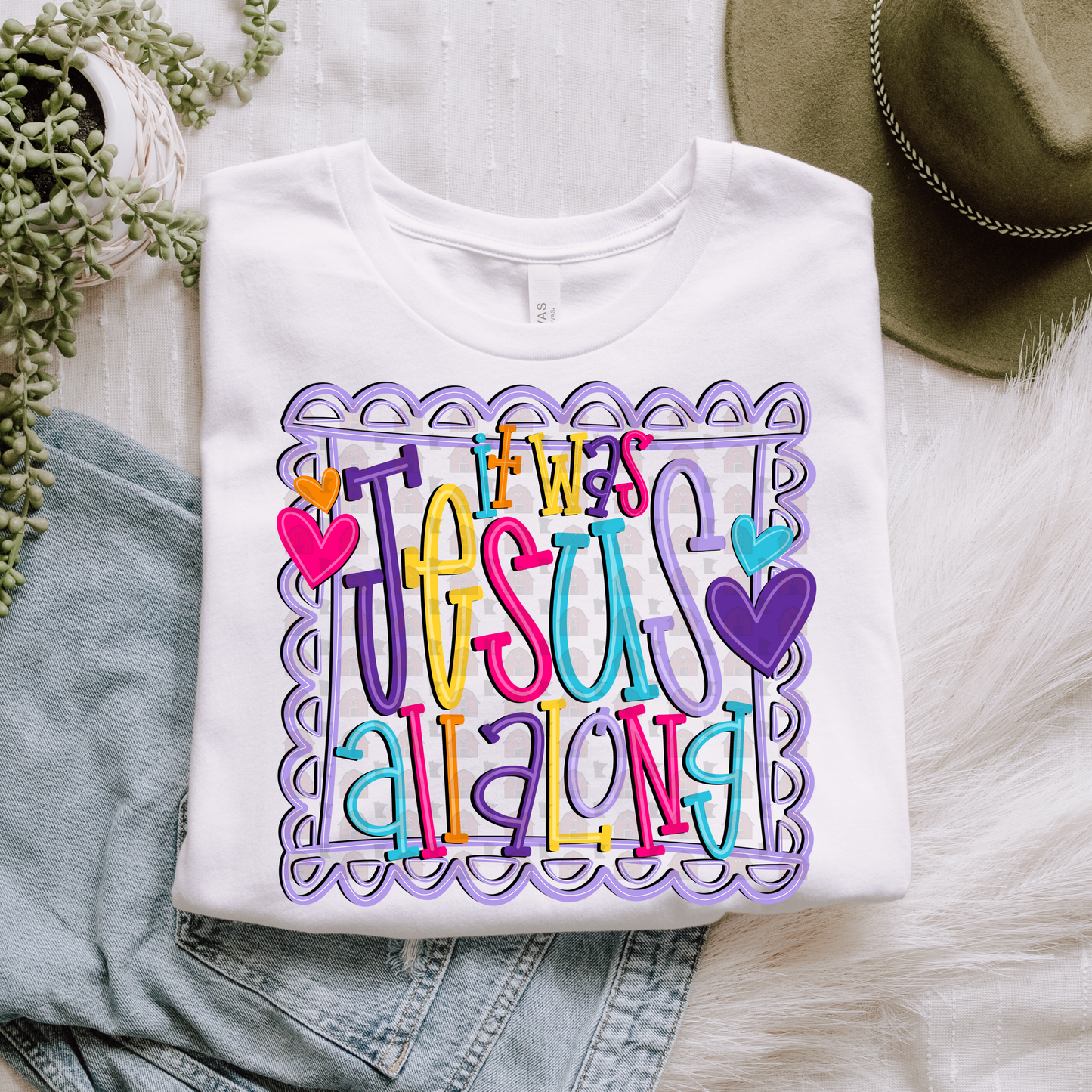 Doodle Frame Faith Sayings
