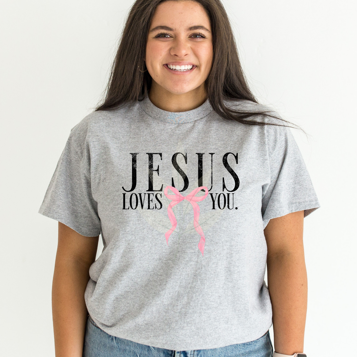 Jesus Loves You Bow