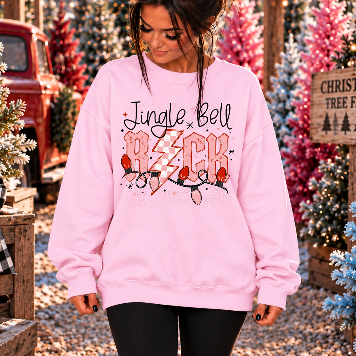 Jingle Bell Rock Pink Red
