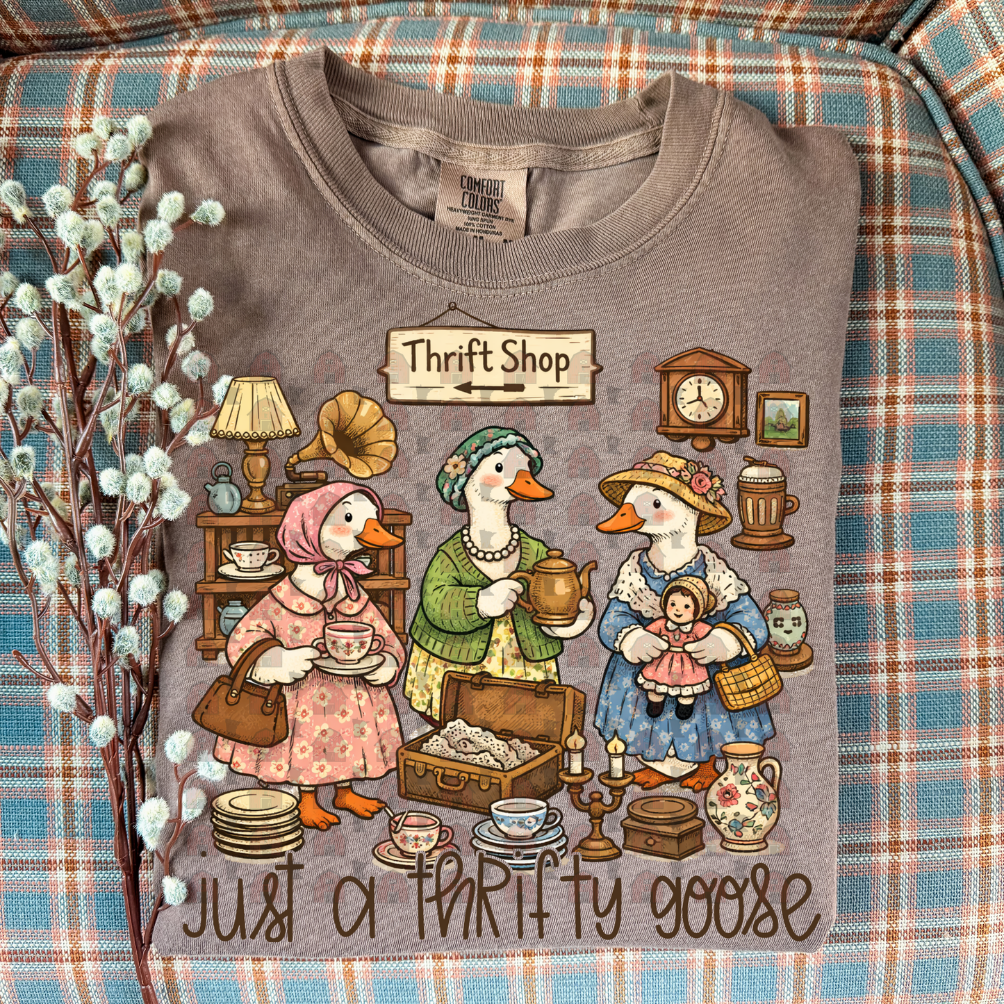Just A Thrifty Goose
