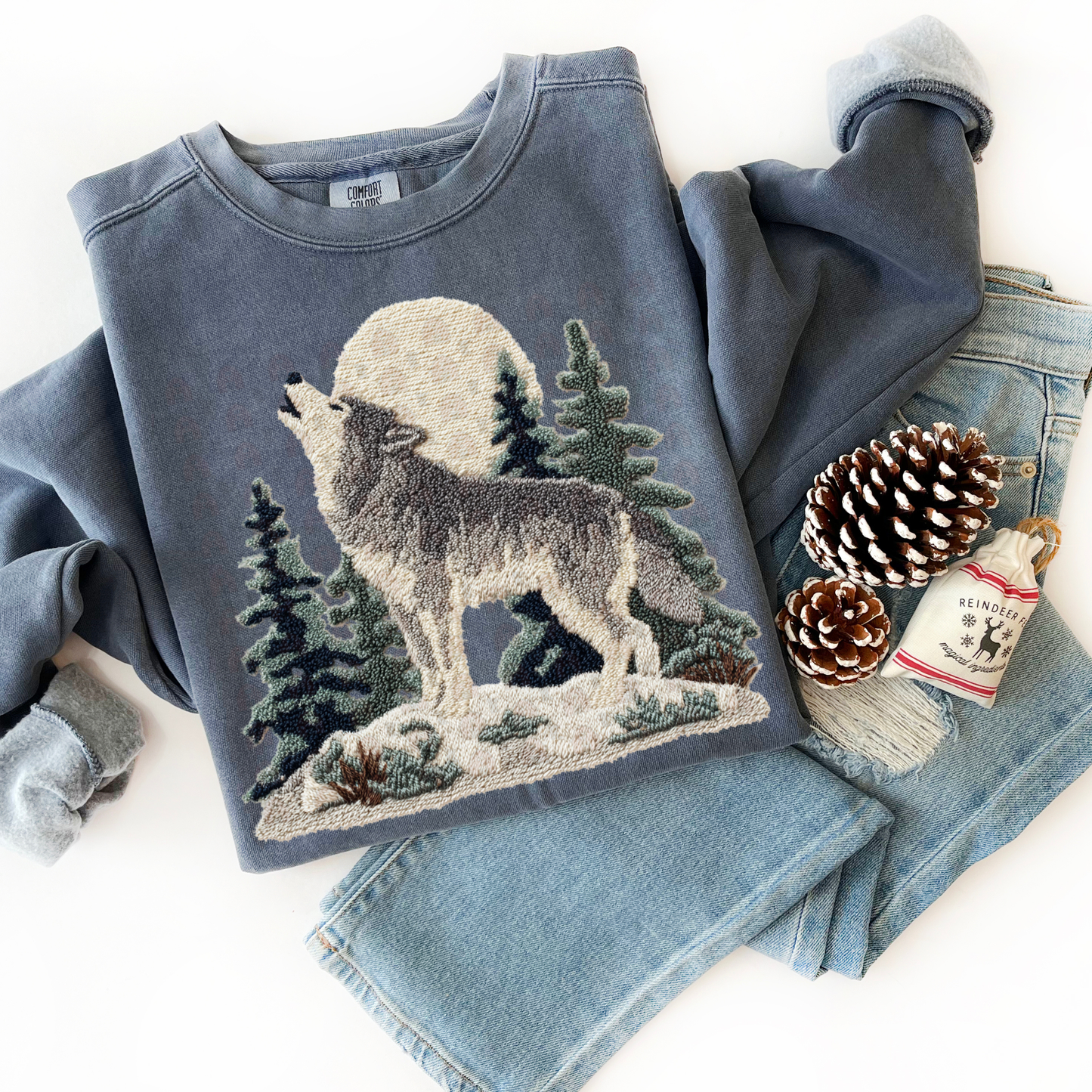 Latch Hook Yarn Winter Wolf