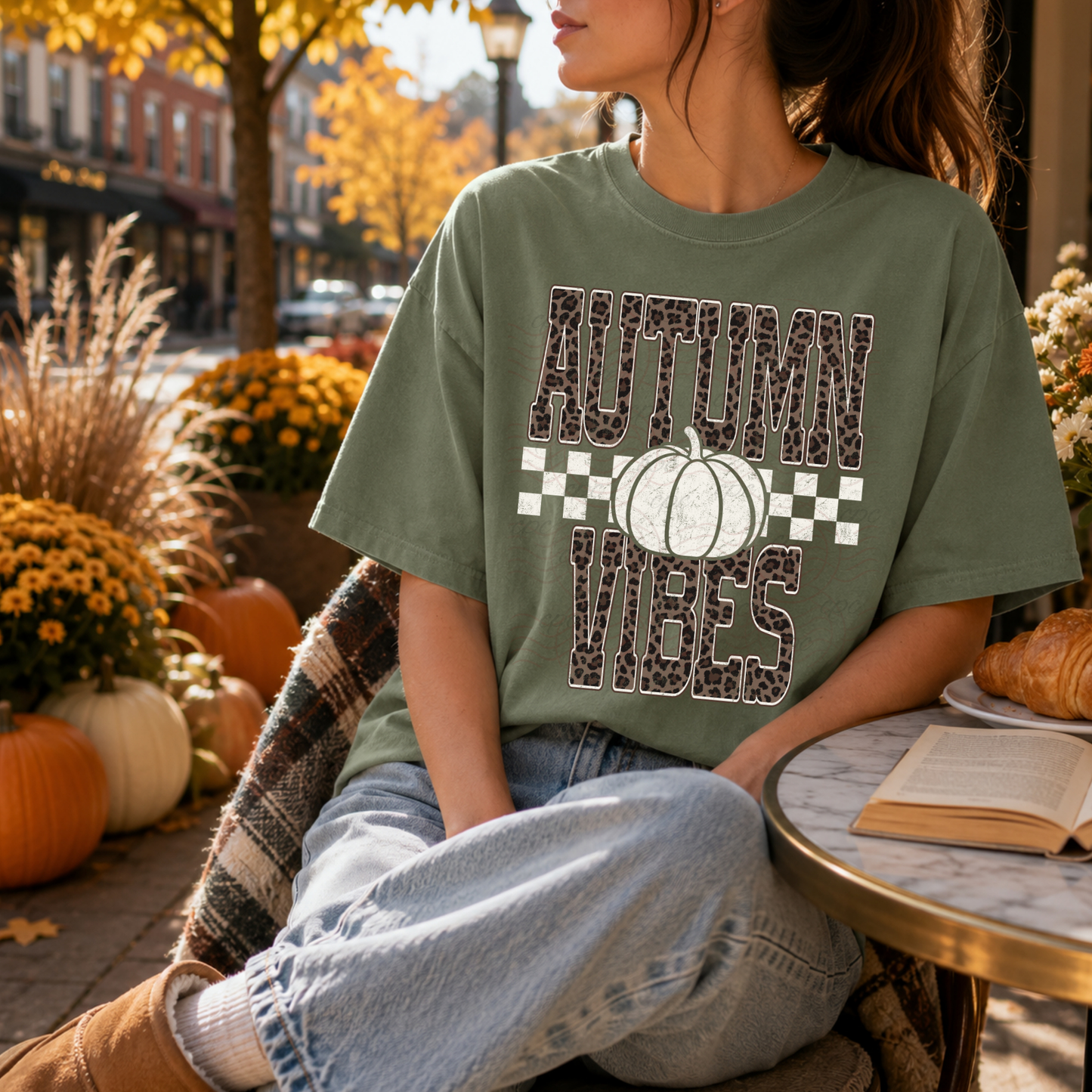 Leopard Check Autumn Vibes