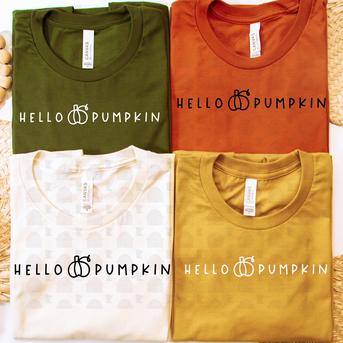 Minimalist Hello Pumpkin