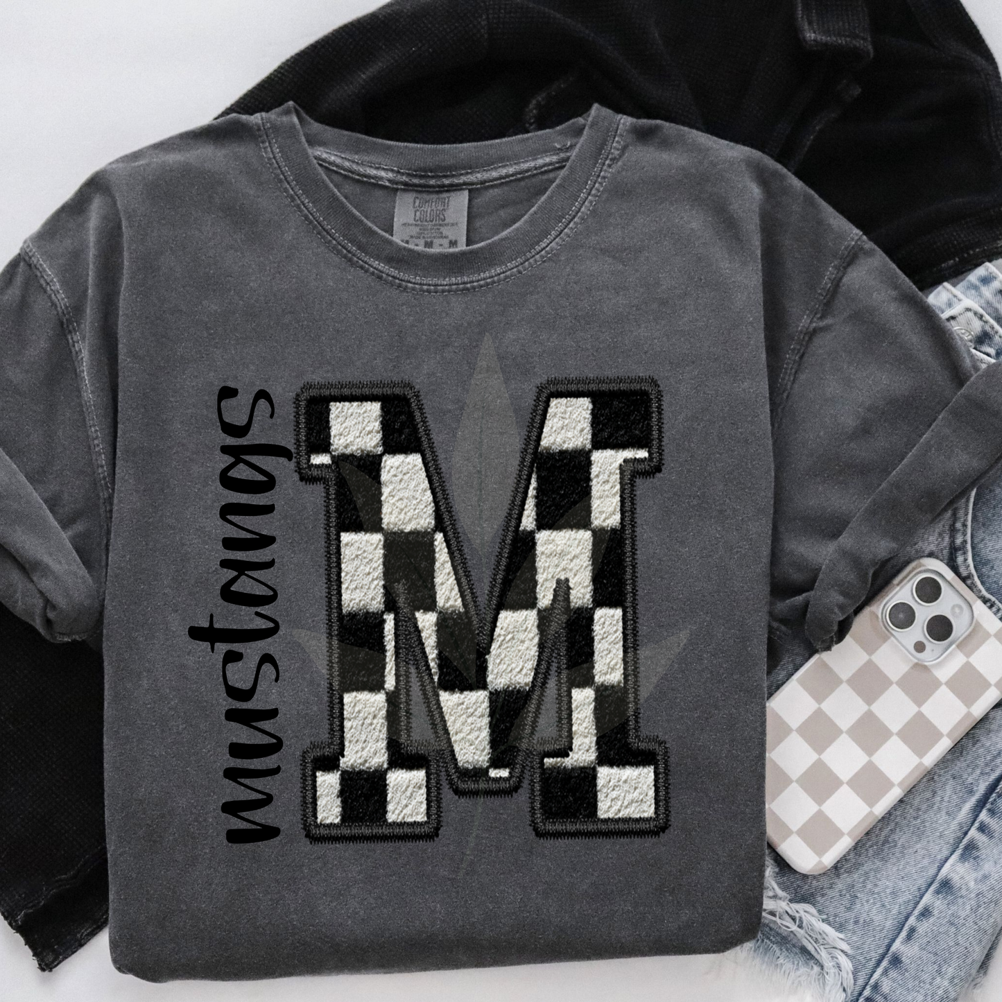 Fuzzy Checker Mascots