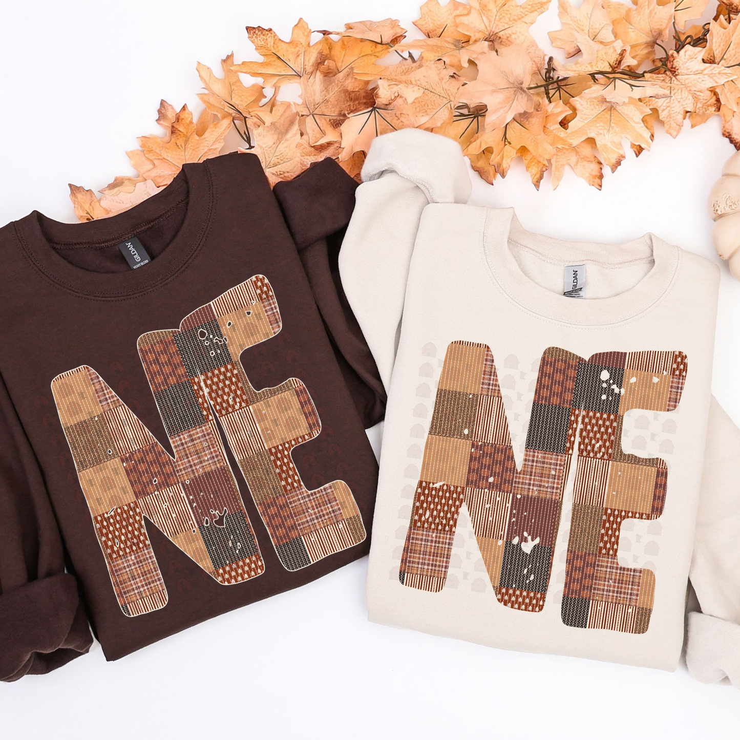 State Quilted Distressed Browns