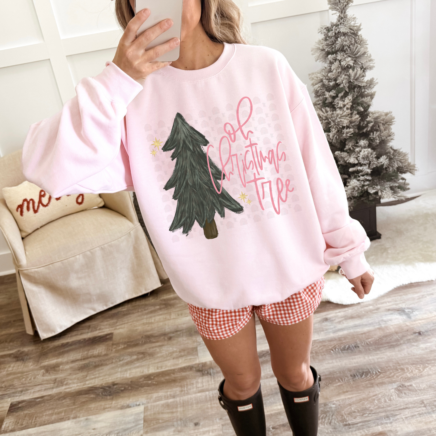 Oh Christmas Tree Messy Brush