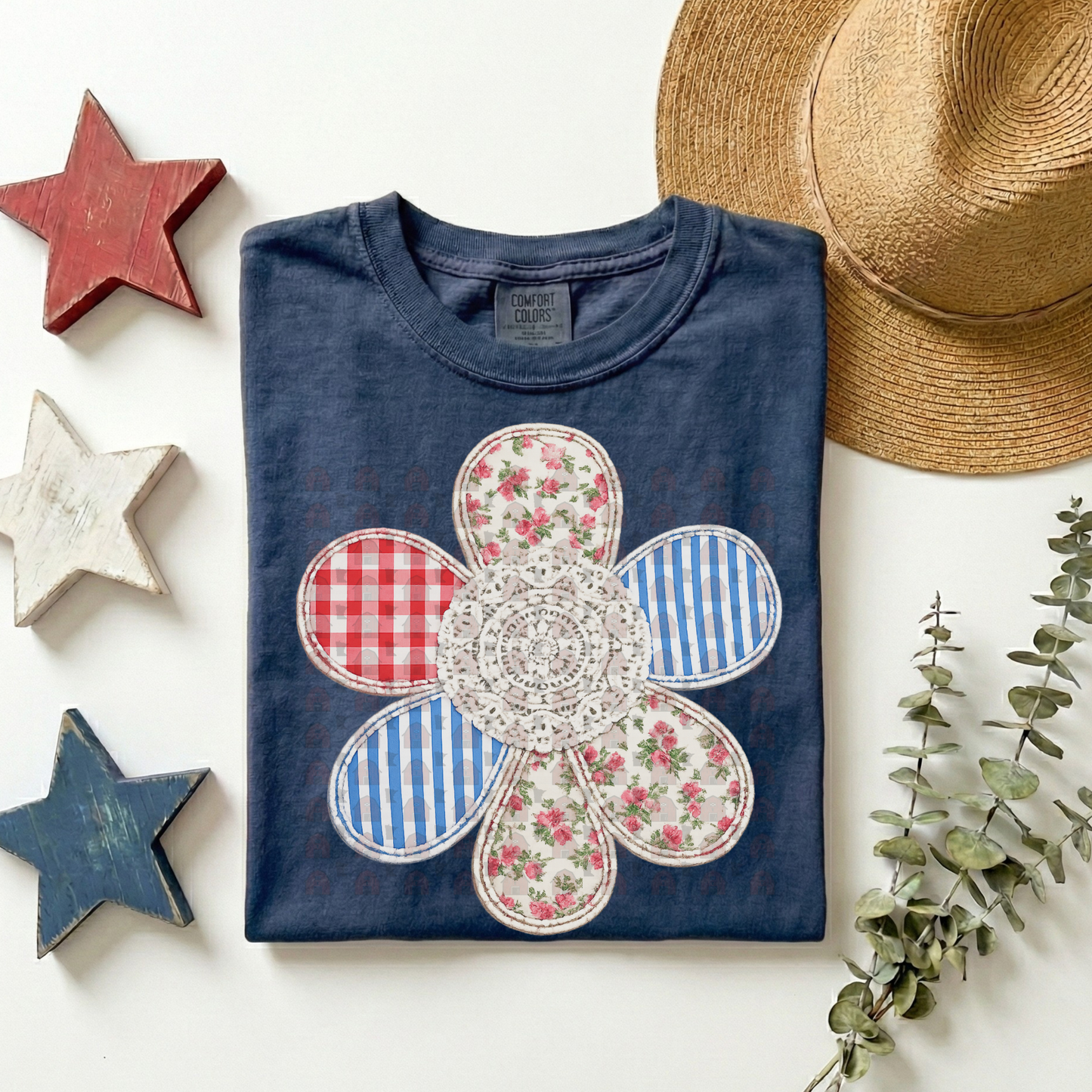 Patchwork US Flower