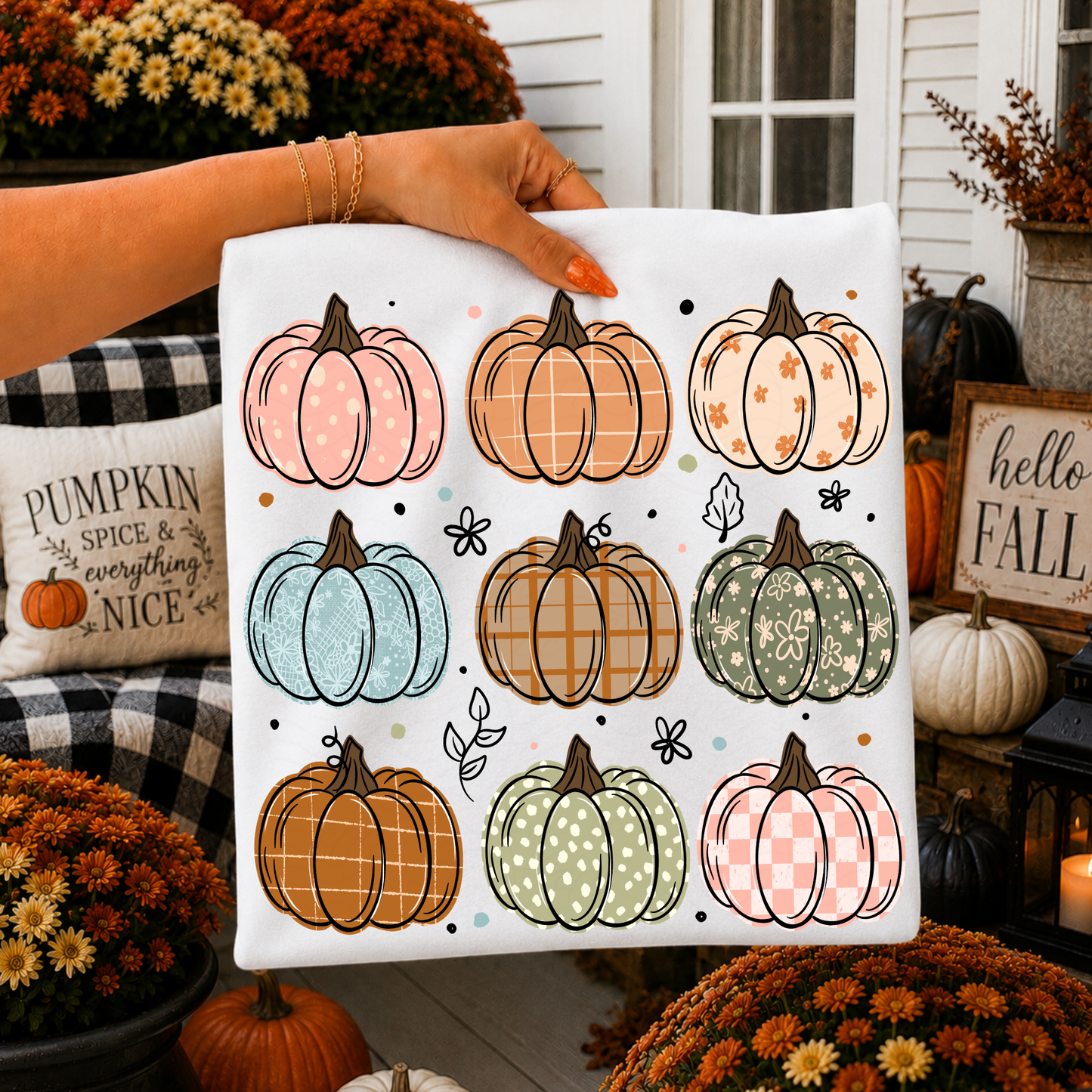 Patterned Pumpkins