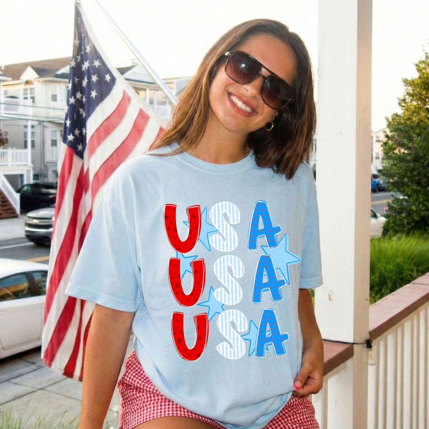 Patterned USA USA USA