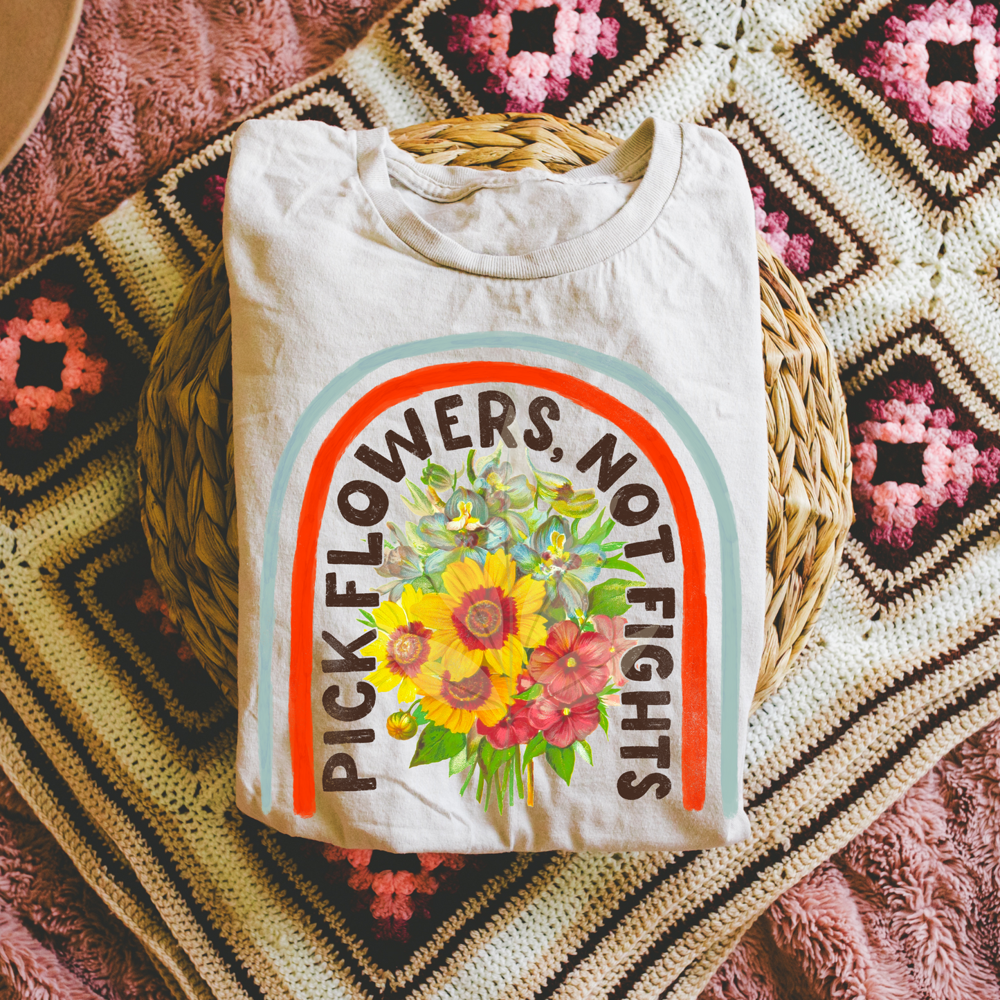 Pick Flowers Not Fights