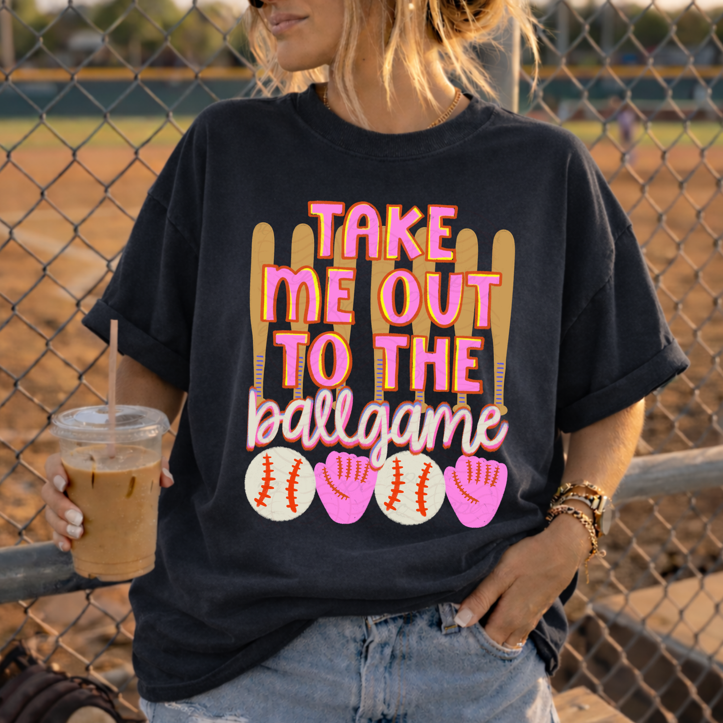 Pink Take Me Out To The Ballgame