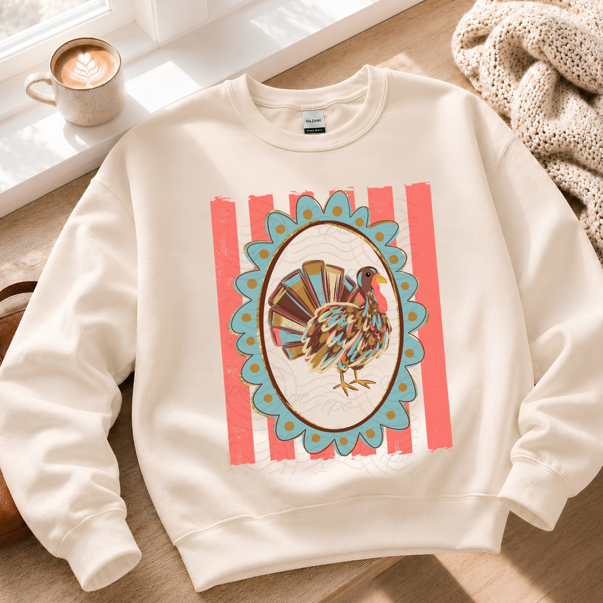 Pink Turkey Frame