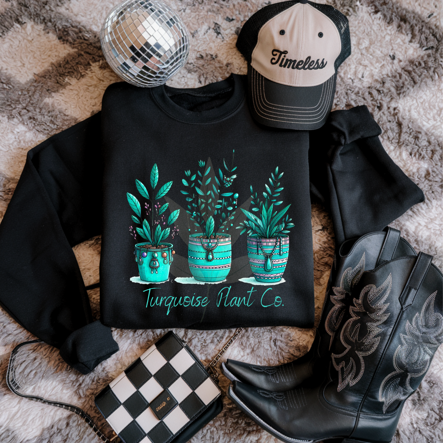 Plant Co Turq On Bottom