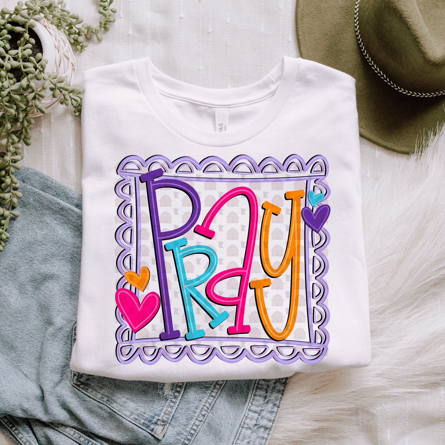 Doodle Frame Faith Sayings