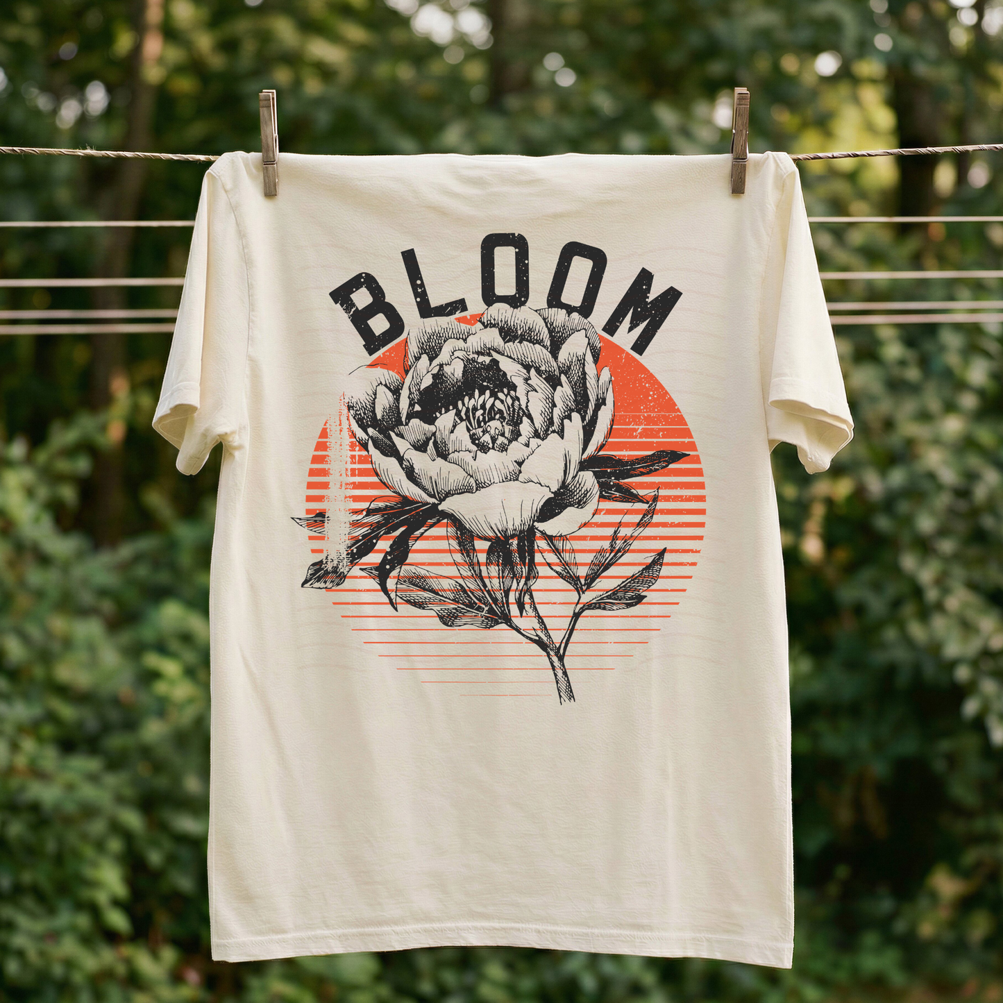 Retro Bloom Flower