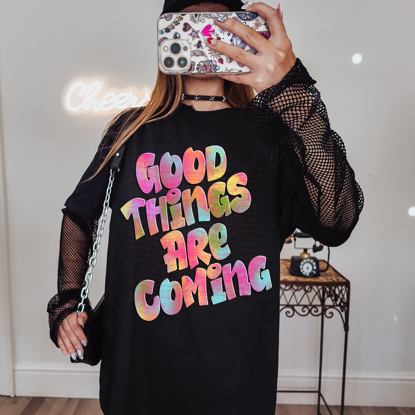 Retro Water Colors Good Things Are Coming