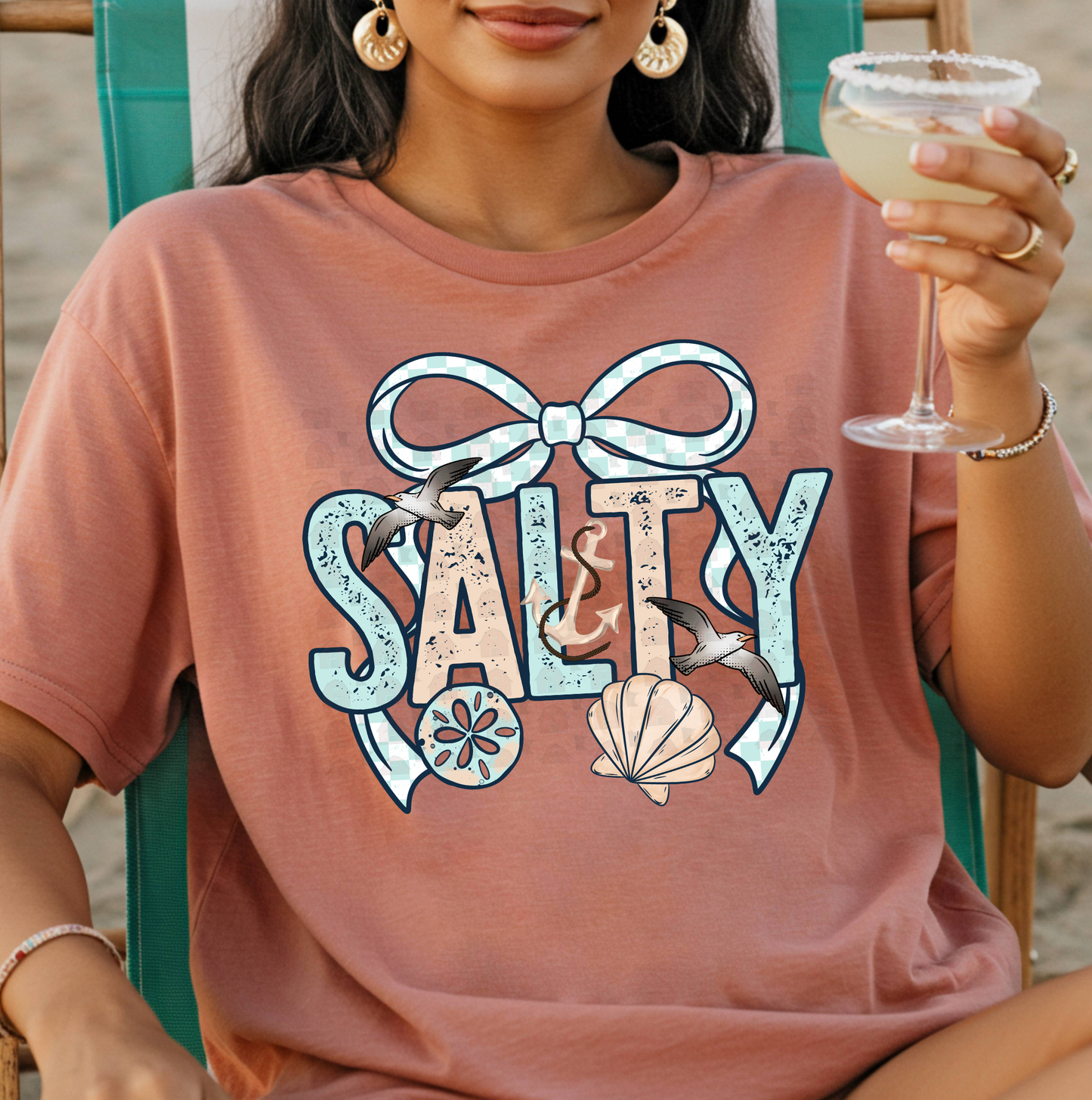Salty Birds And Shells