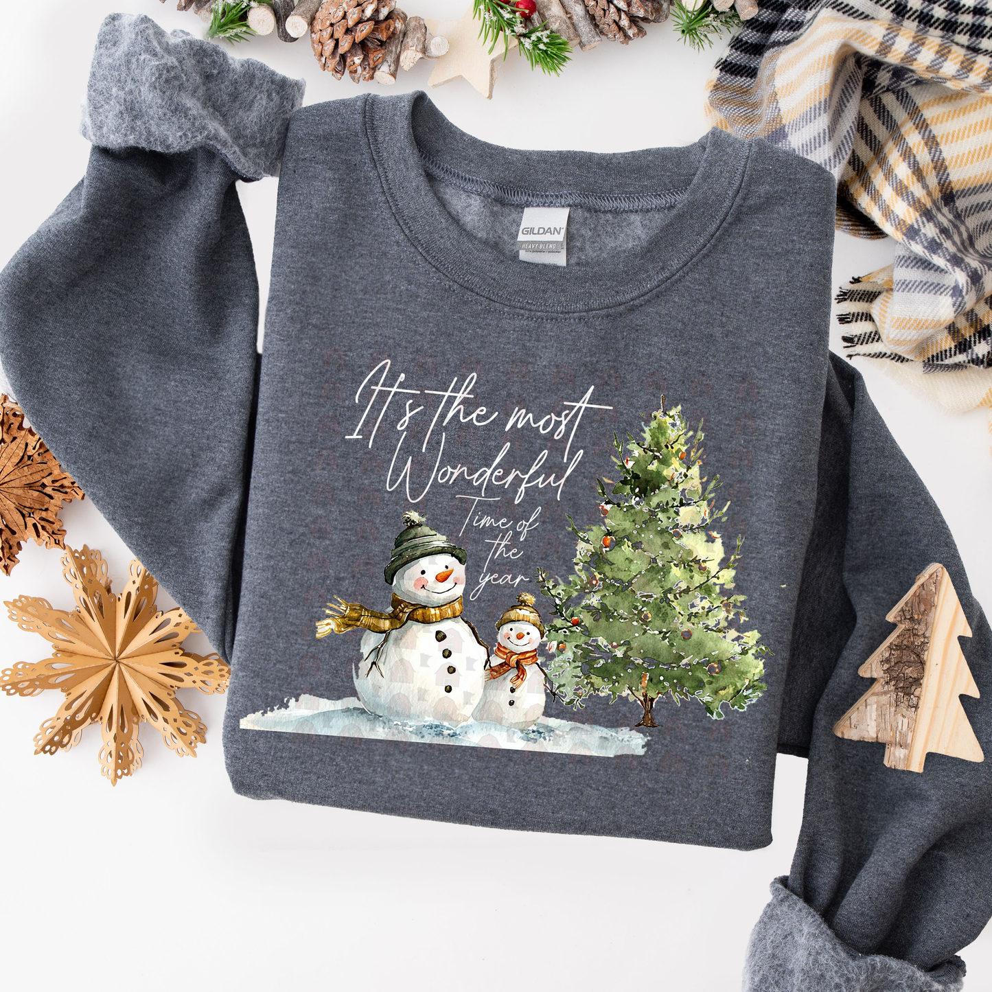 Snowmen Wonderful Time