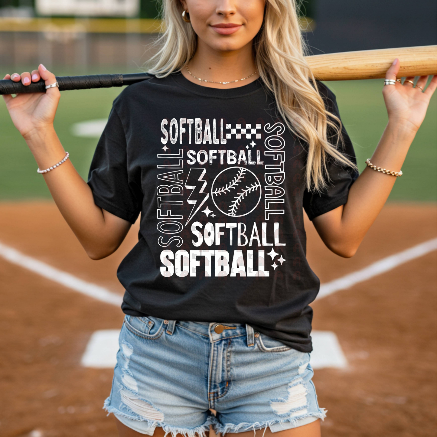 Softball Typography