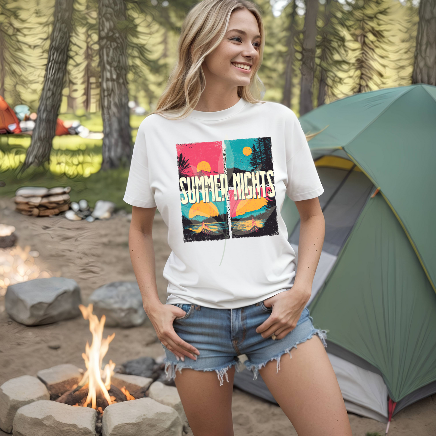 Summer Night Campfires