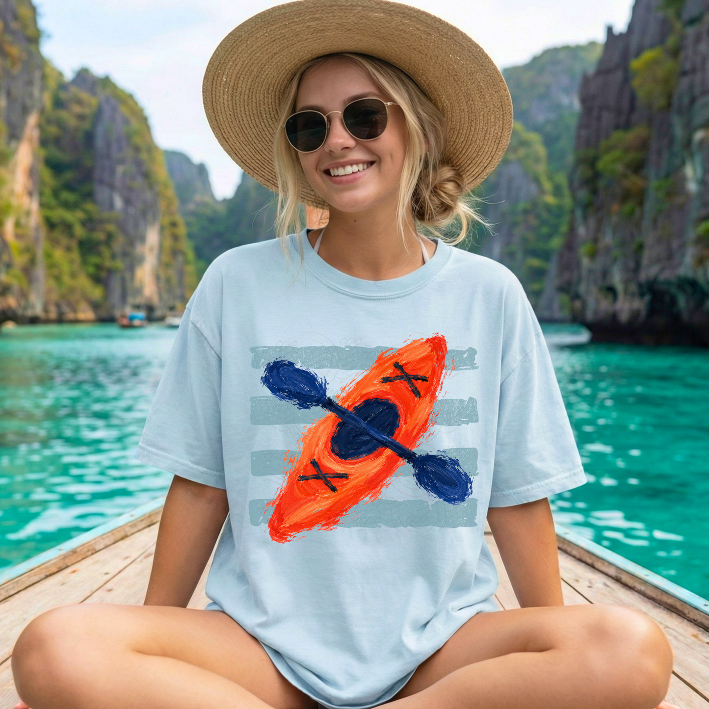 Summer Stripes Kayak