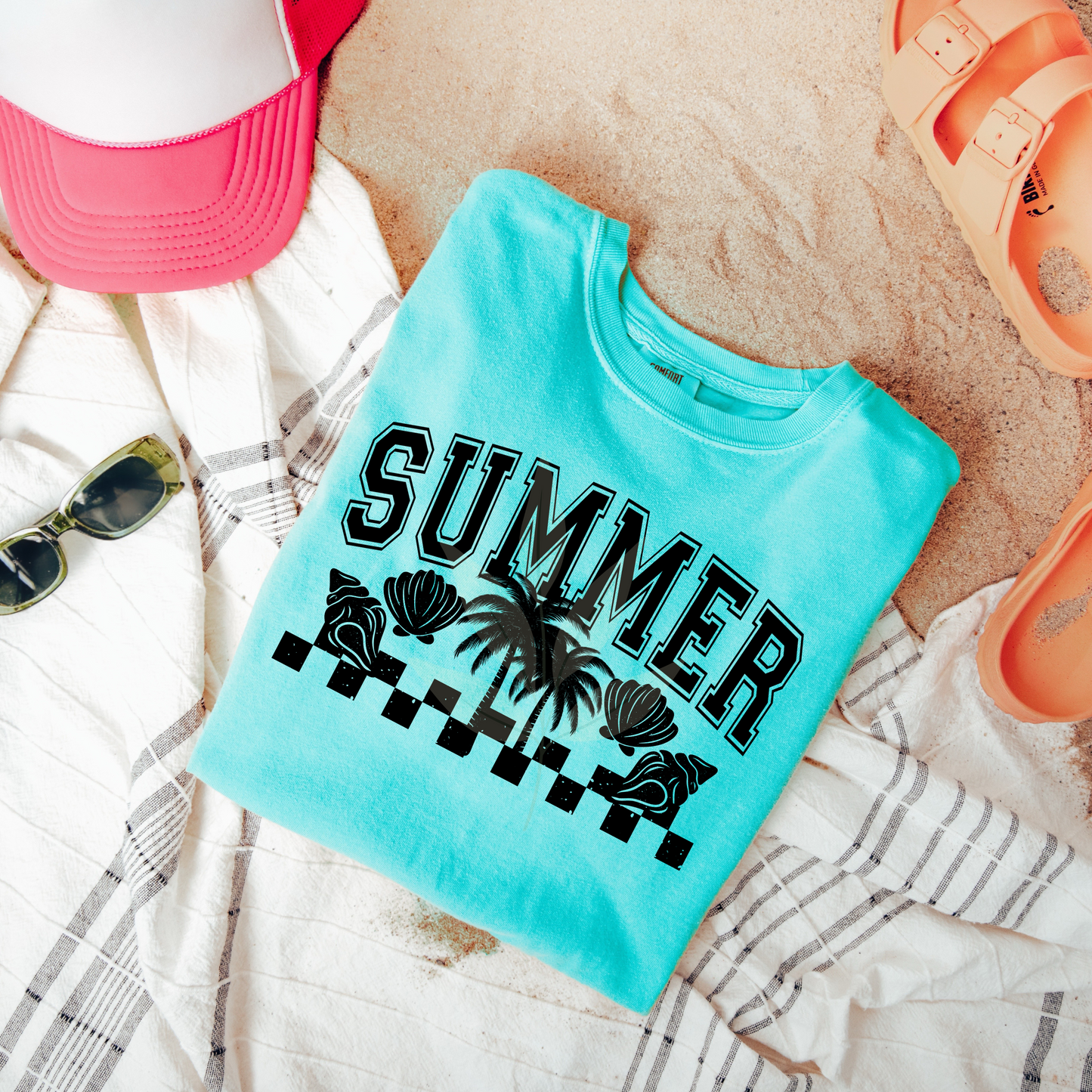 Summer With Seashells