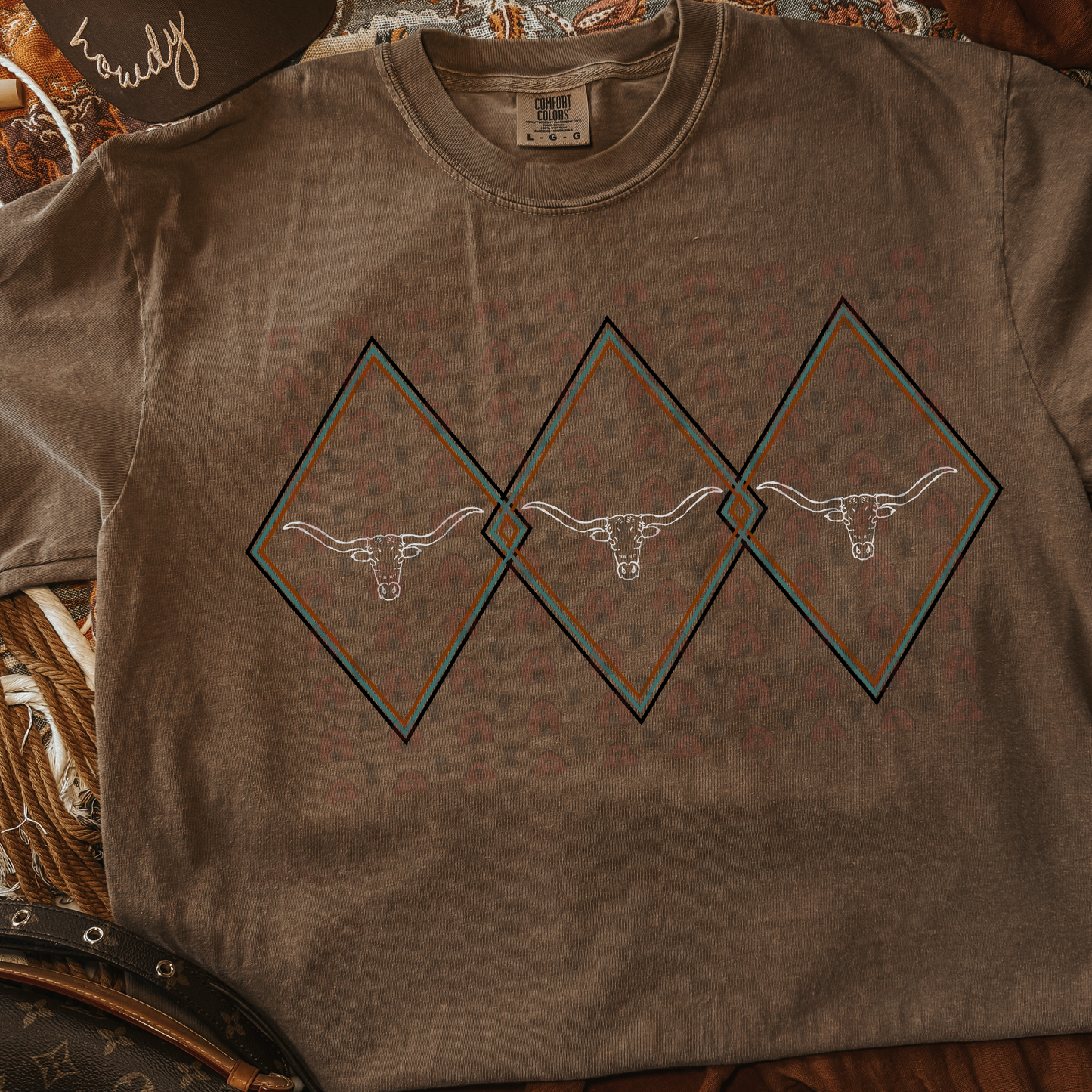Trio Triangles Longhorns