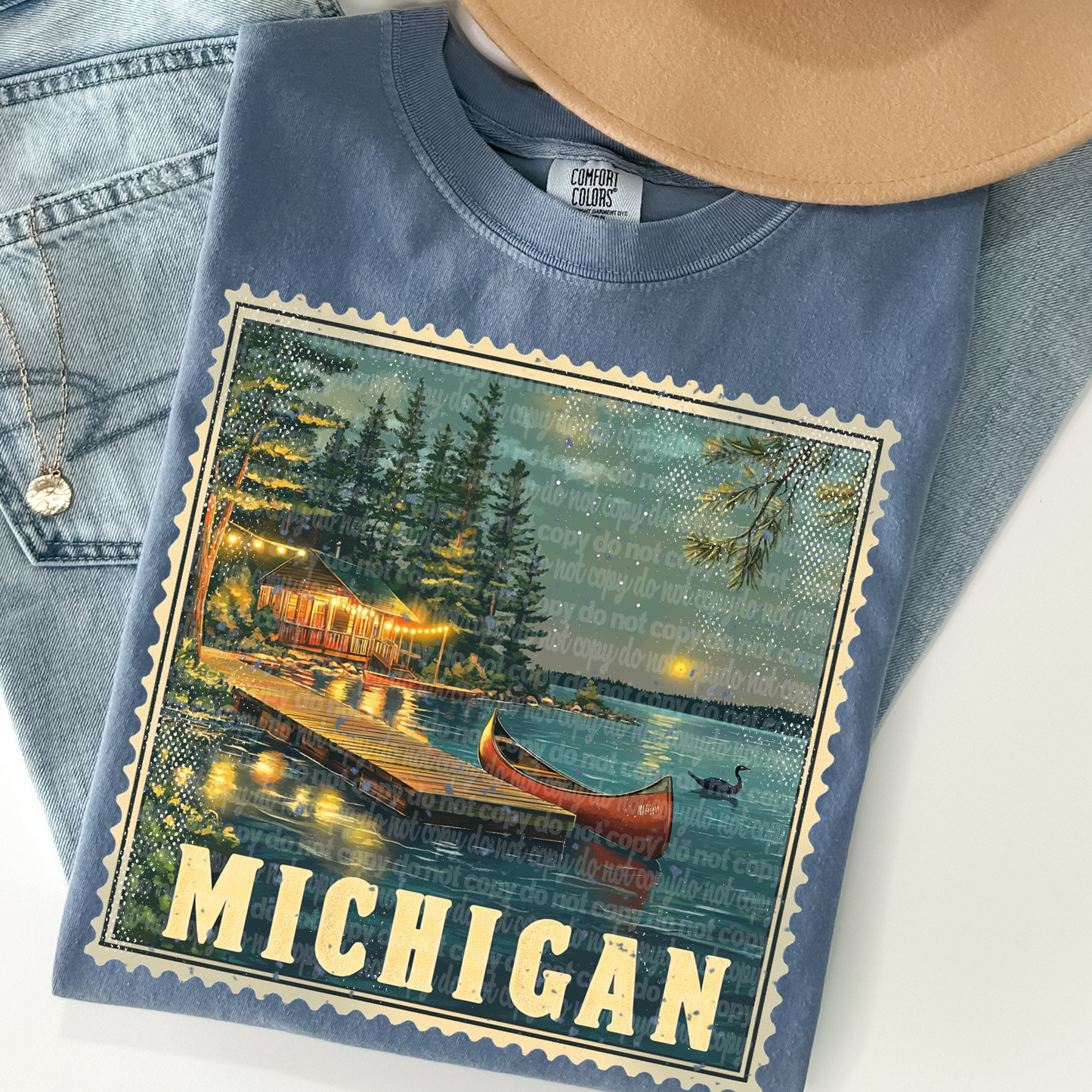 Vintage Stamp States