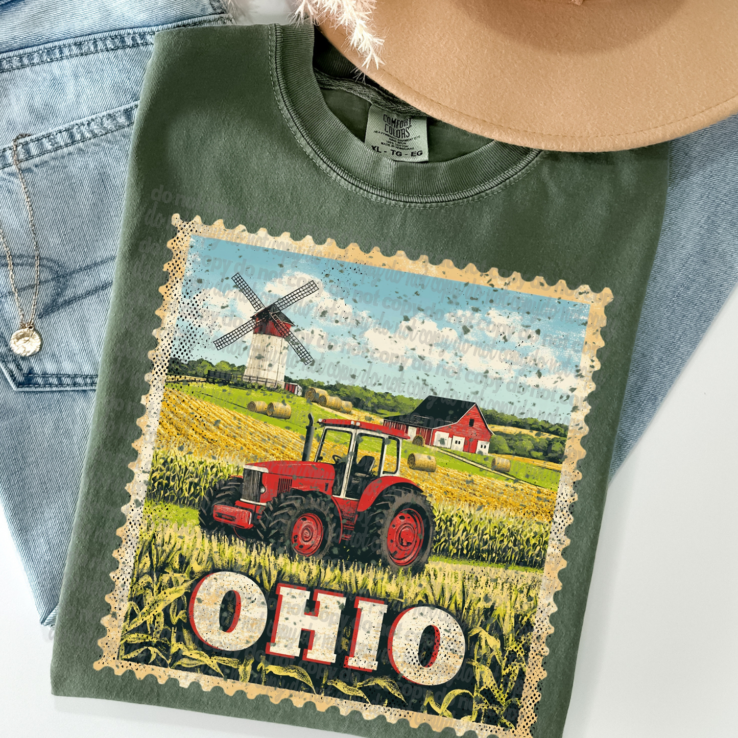 Vintage Stamp States