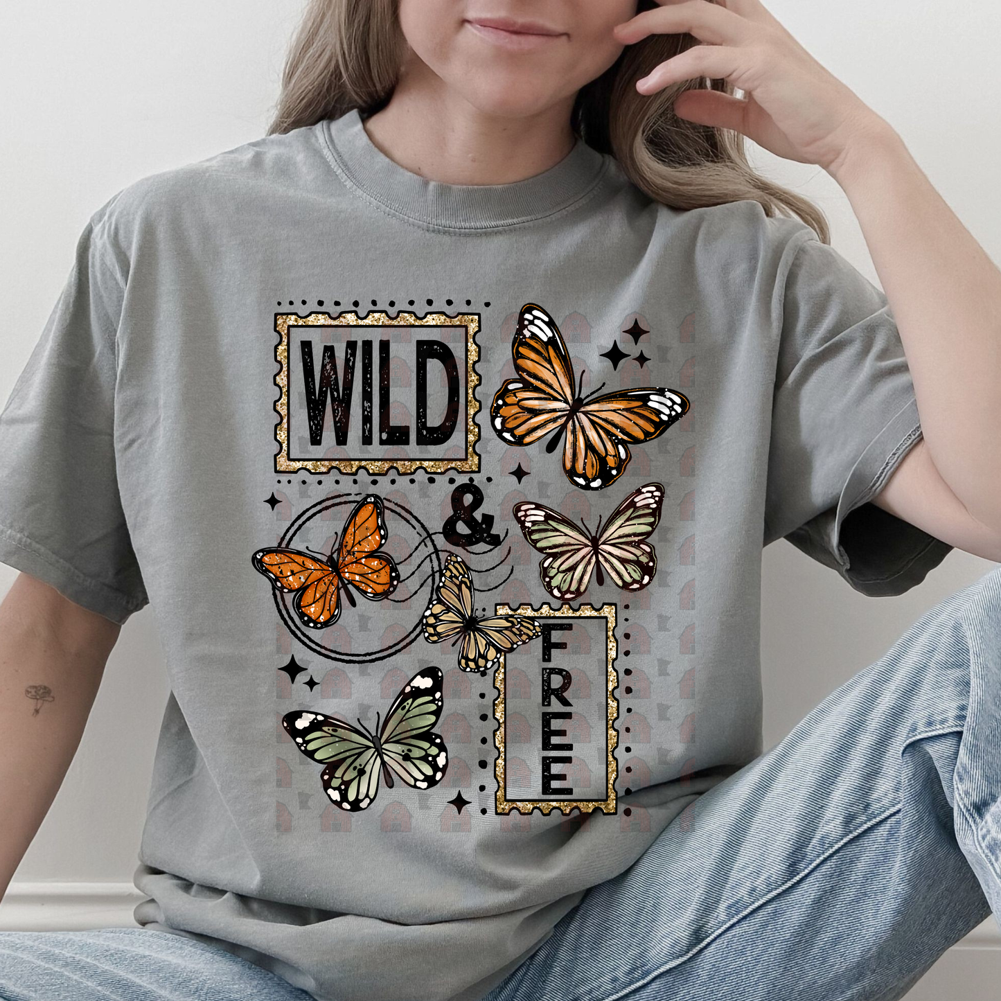 Wild And Free Frames Butterflies