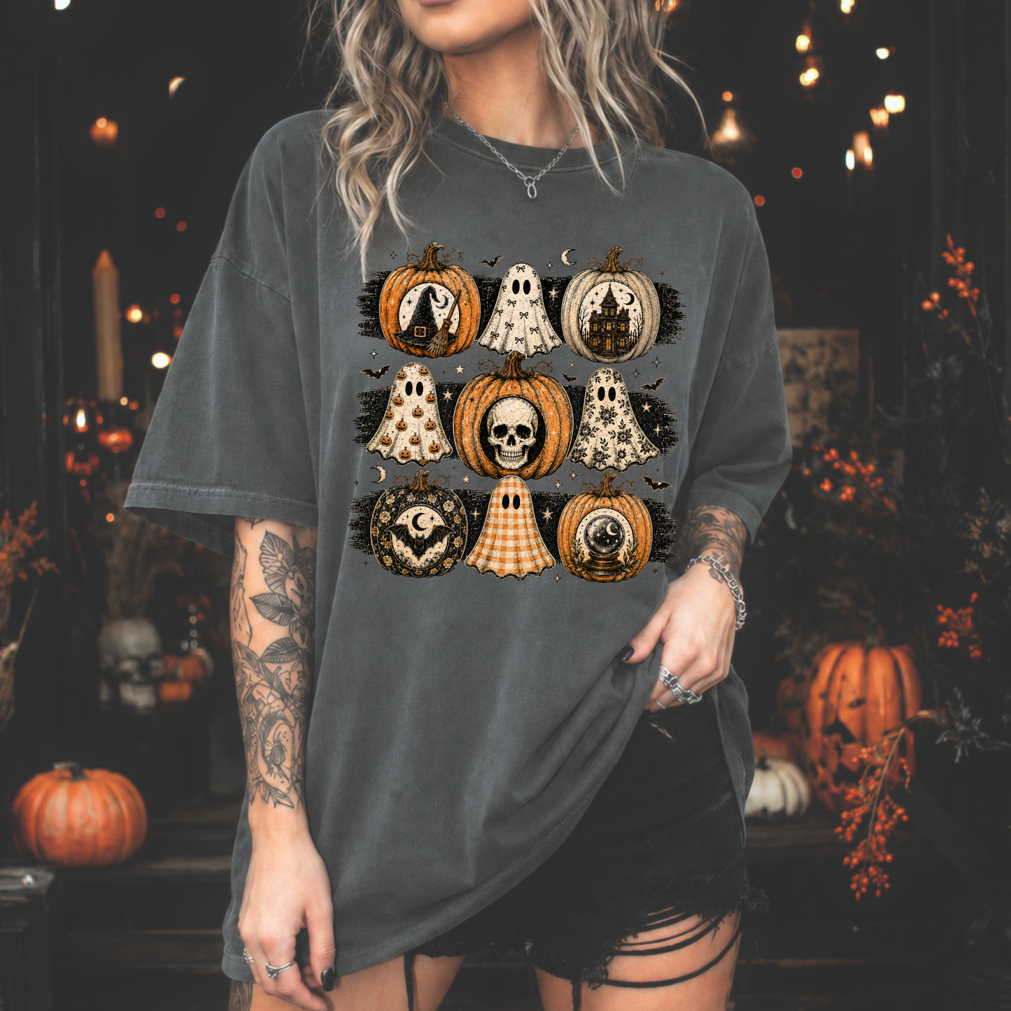 Witchy Pumpkins Collage