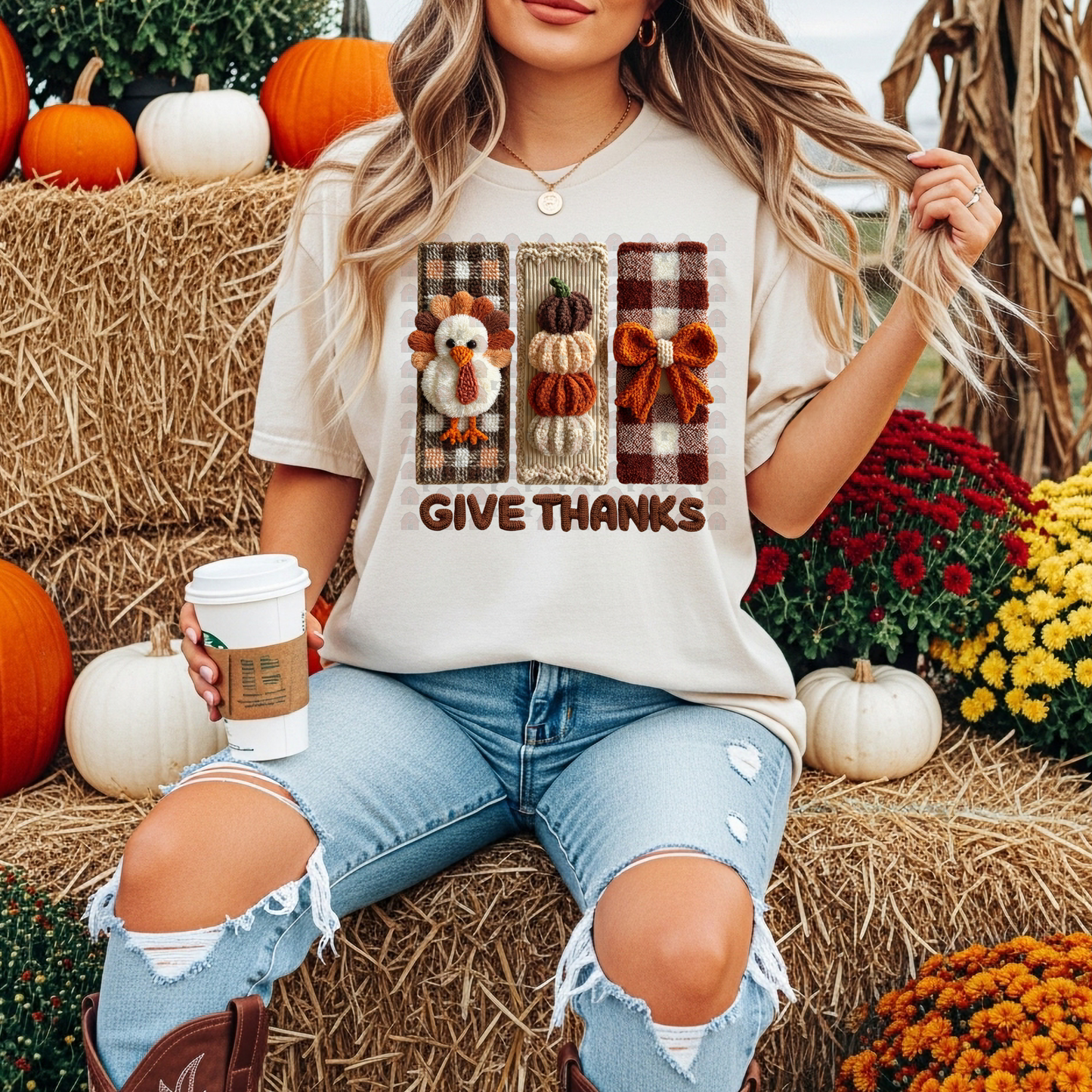 Yarn Panel Give Thanks