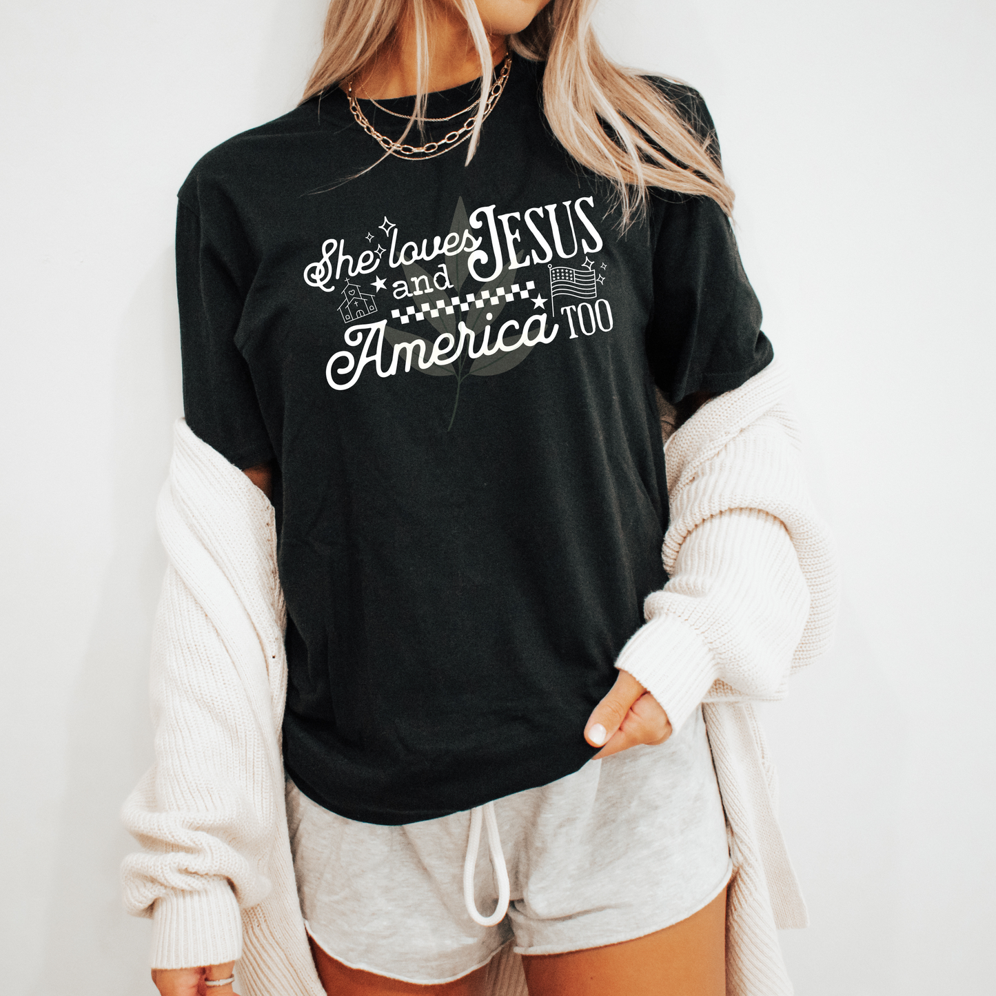 SEMI EXCLUSIVE - She Loves Jesus And America Too