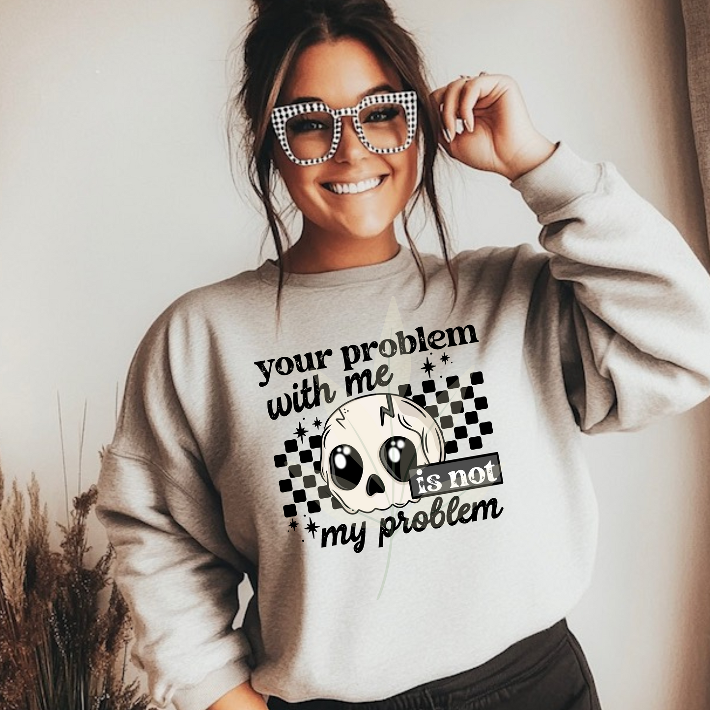 Your Problem With Me Skull