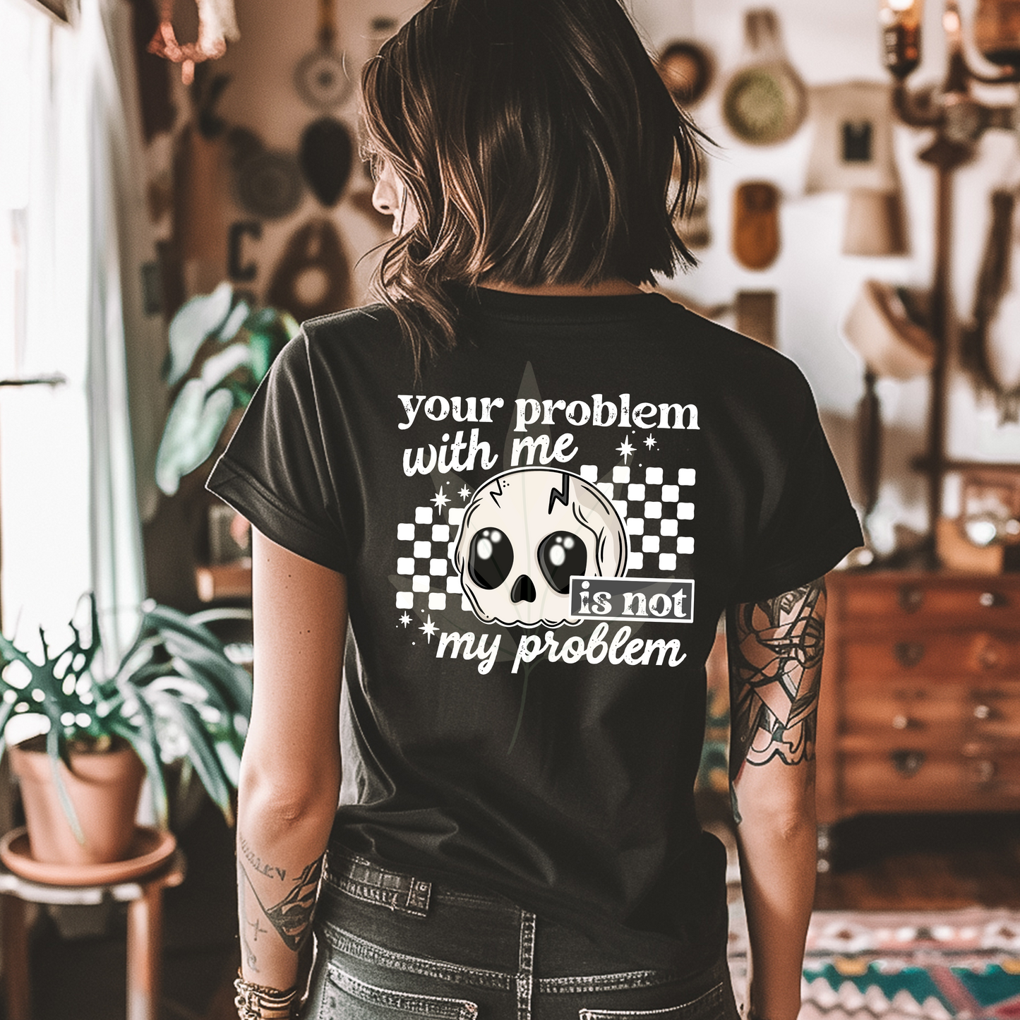 Your Problem With Me Skull