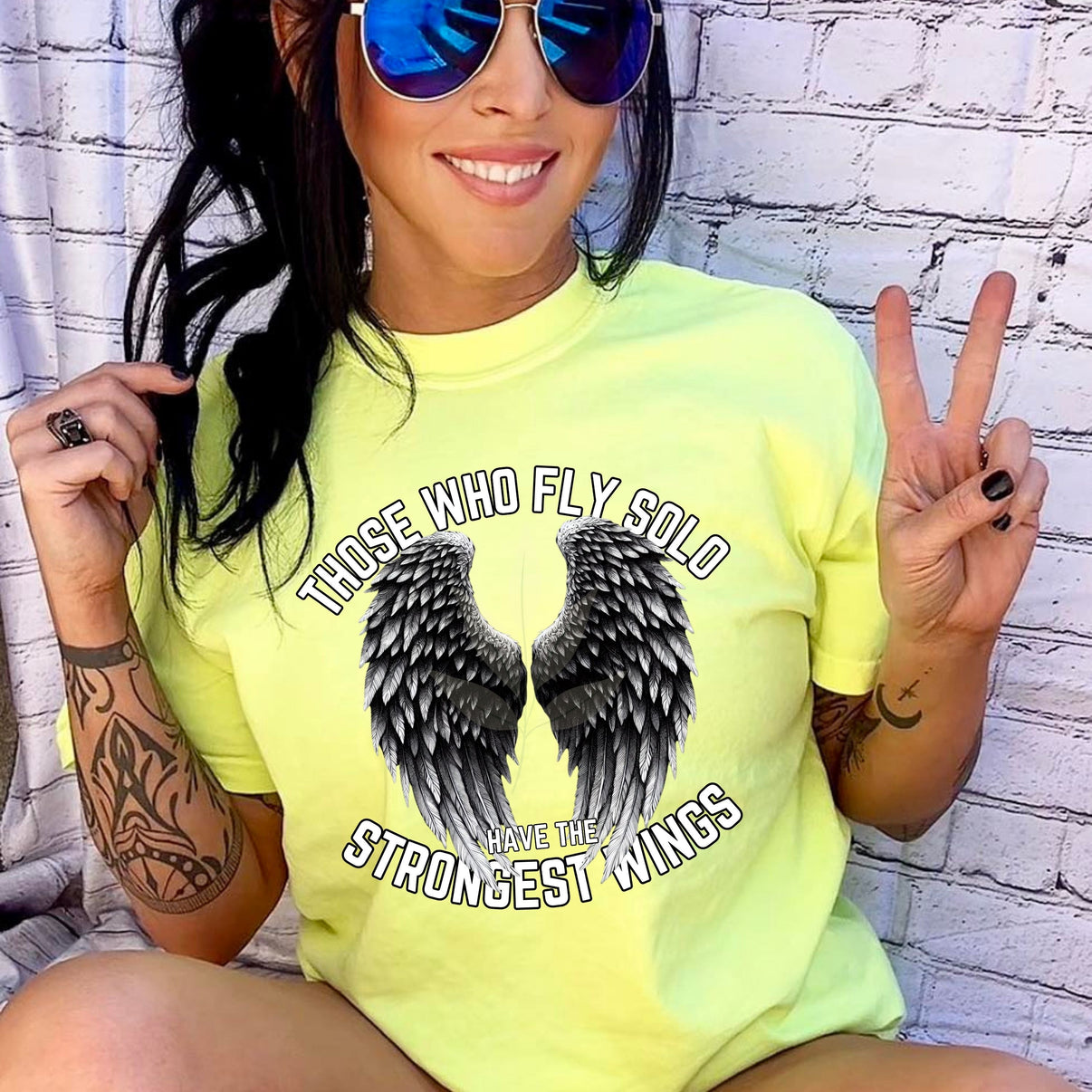 Those Who Fly Solo Have The Strongest Wings – Country Print Co