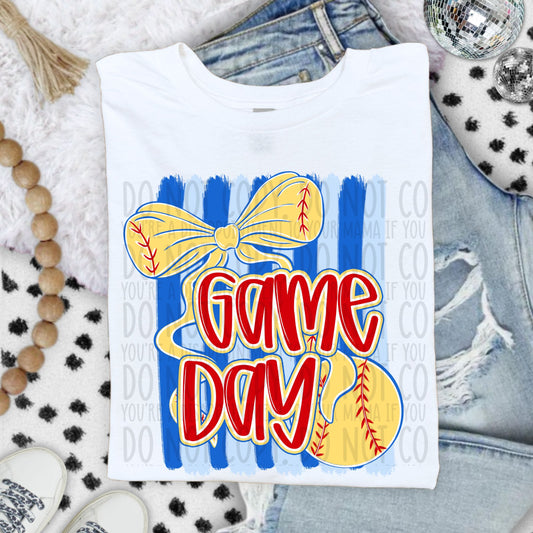 Game Day Preppy Softball