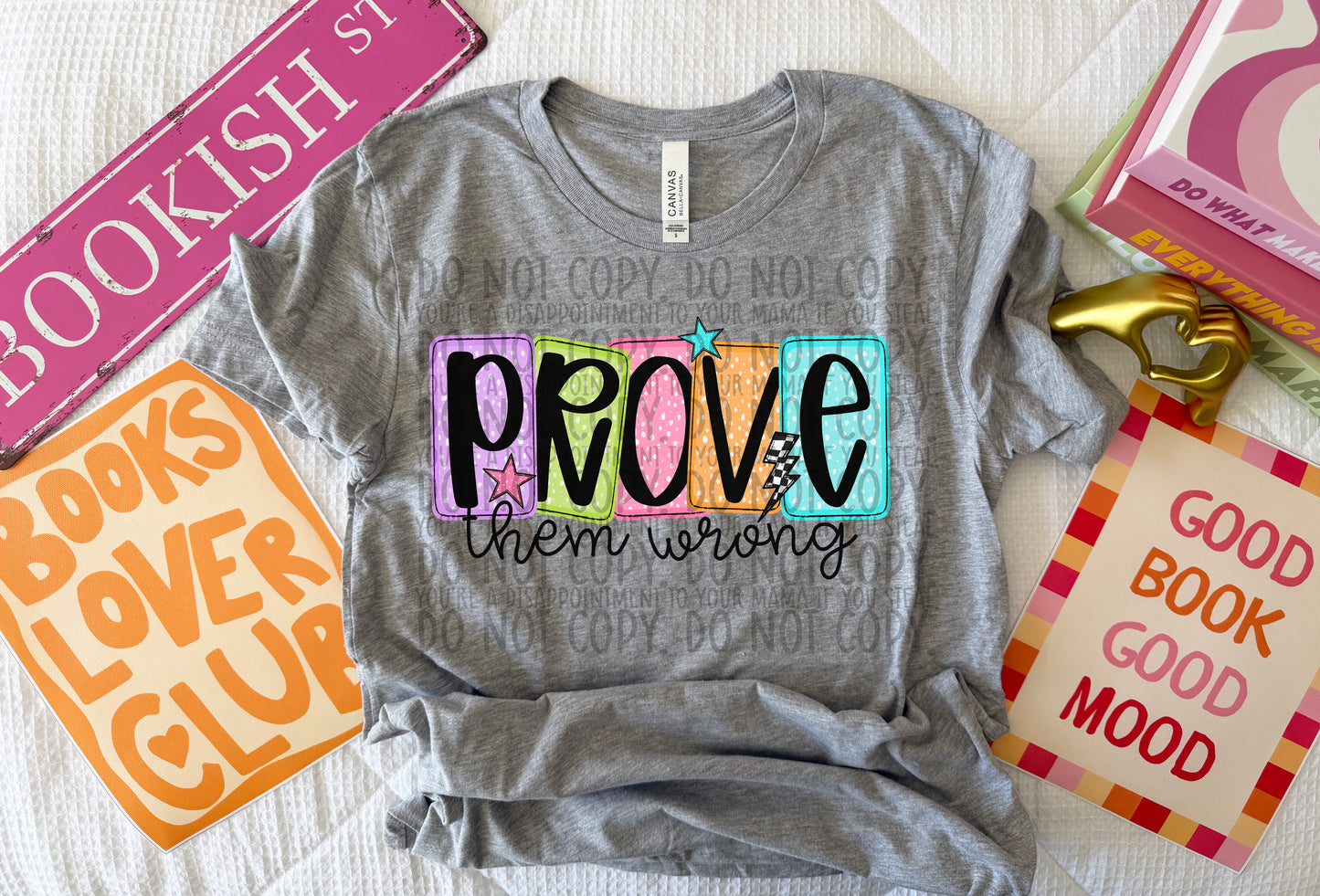 Prove Them Wrong Colorful Blocks