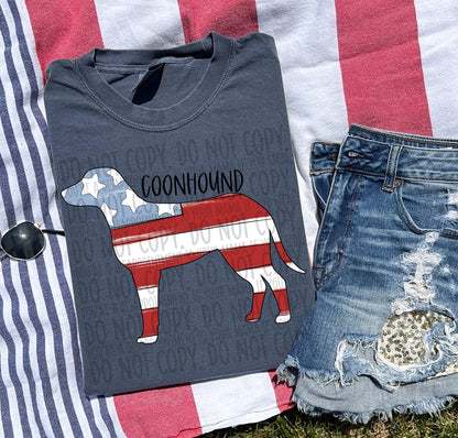Patriotic Dogs - BLACK TEXT