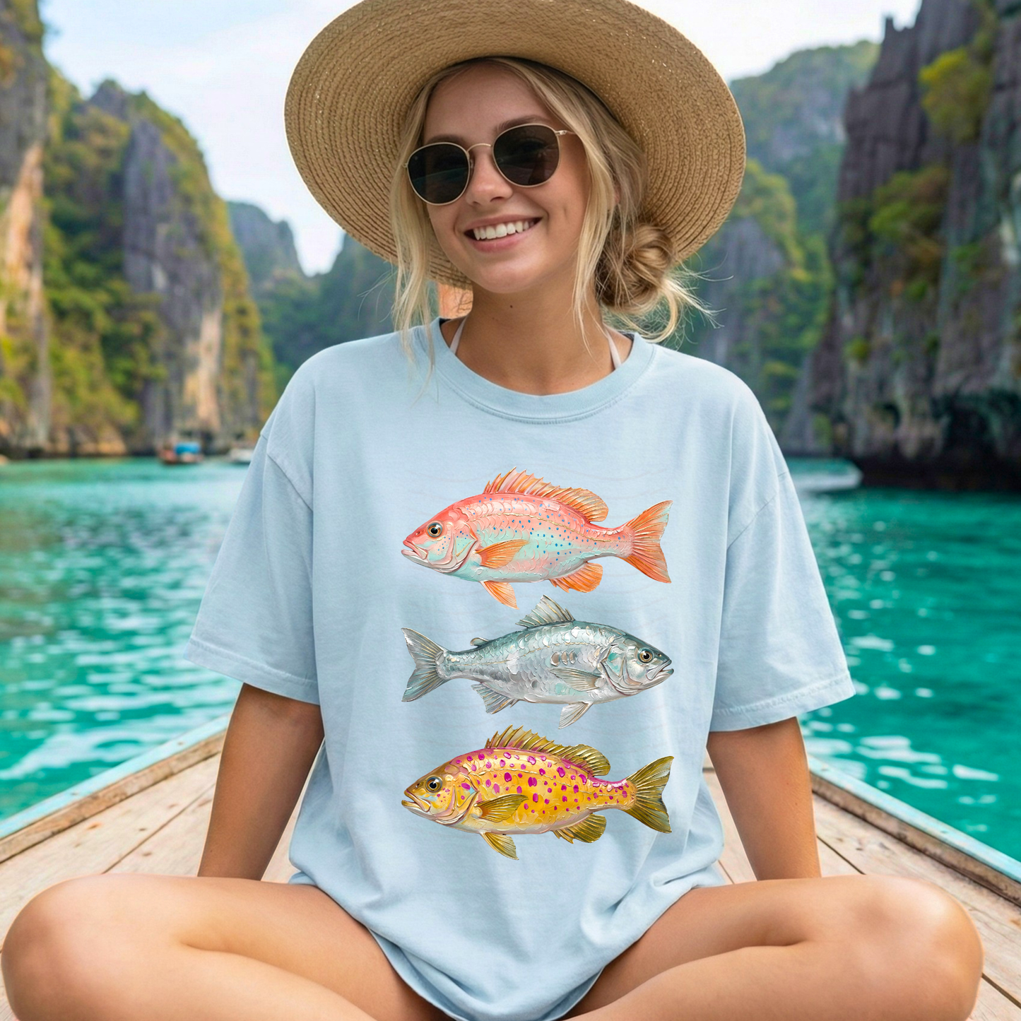 3 Colorful Fish