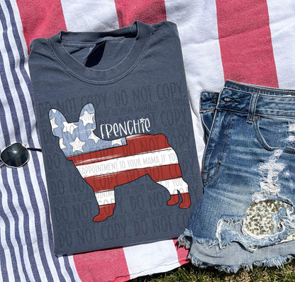 Patriotic Dogs - WHITE TEXT