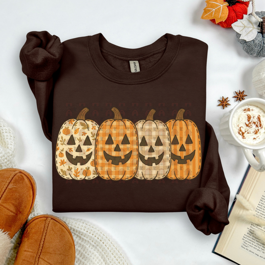 4 Cute Pumpkins