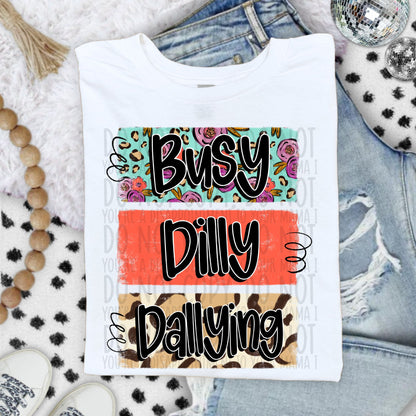 Floral Leopard Brushstroke Sayings