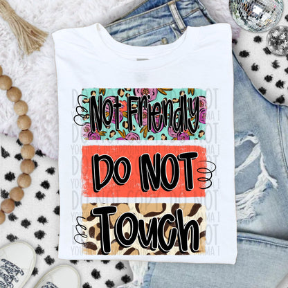 Floral Leopard Brushstroke Sayings