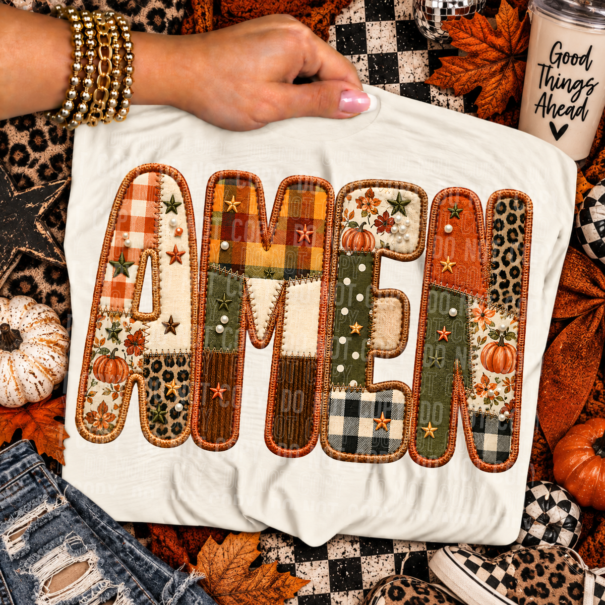 Fall Amen Faux