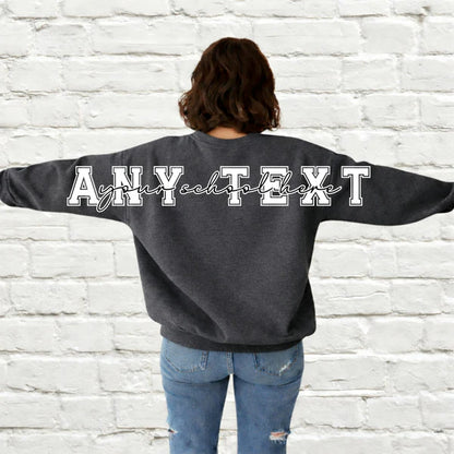 Long Any Text - CUSTOMIZABLE