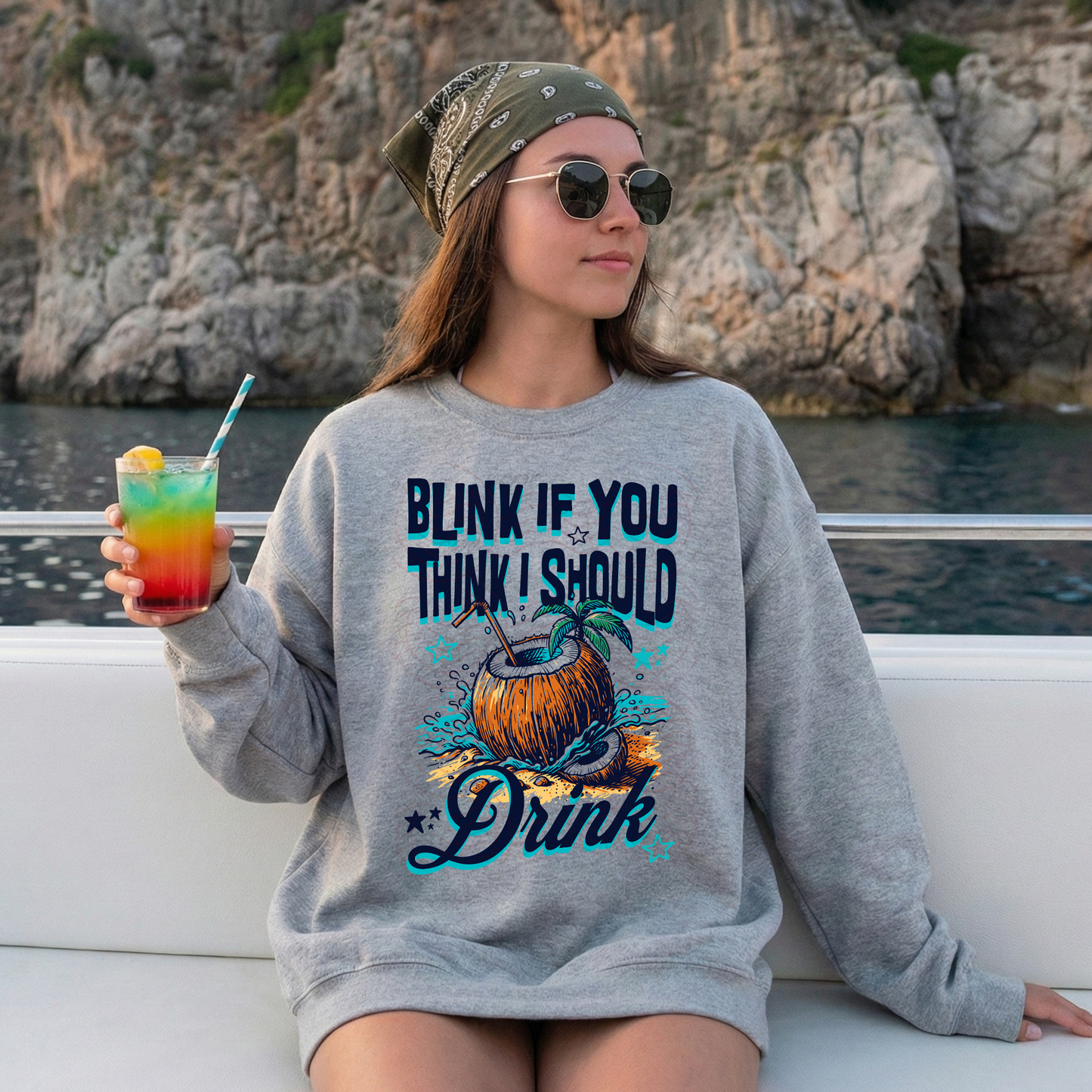 Blink If You Think I Should Drink