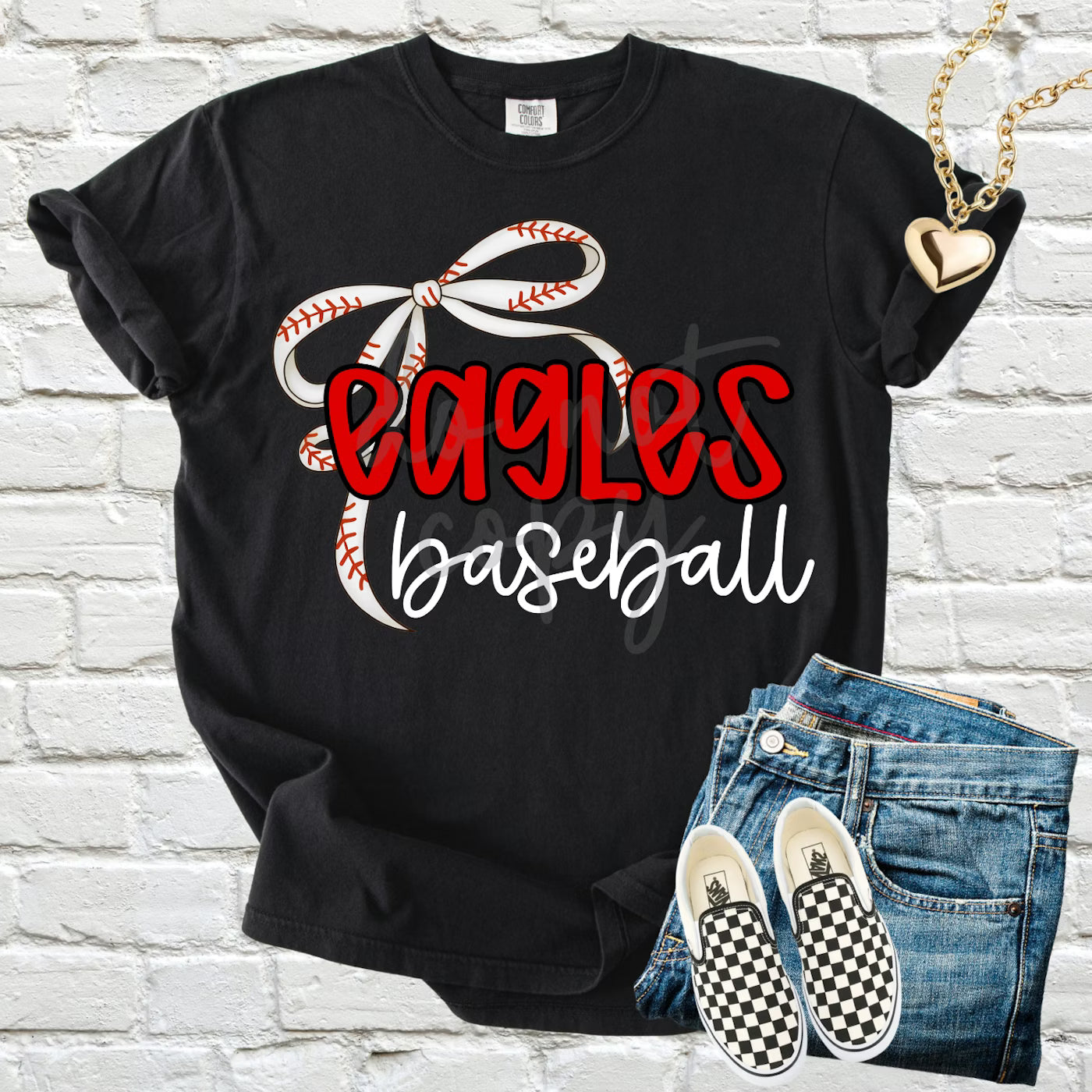 CUSTOMIZABLE - Baseball Bow