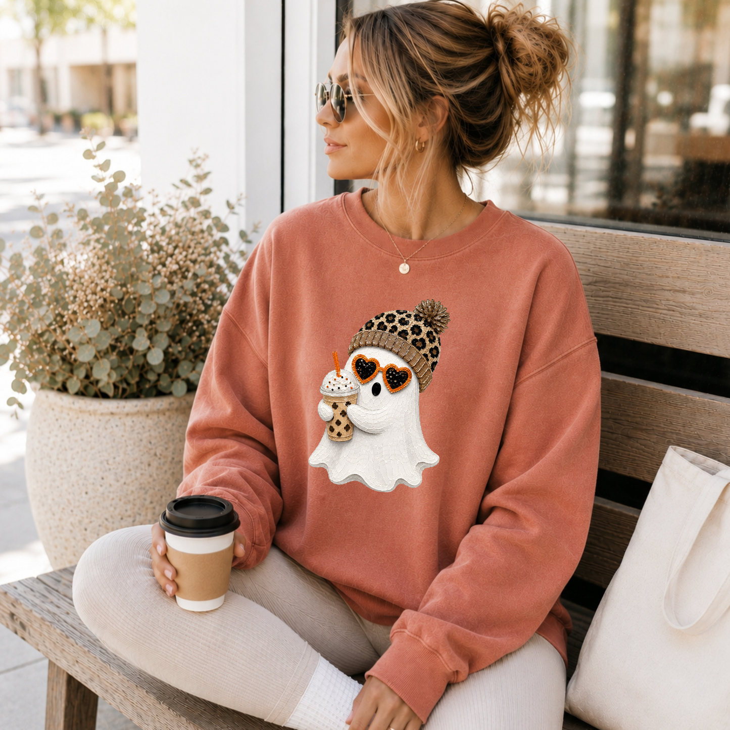 Coffee Ghost Faux Painted